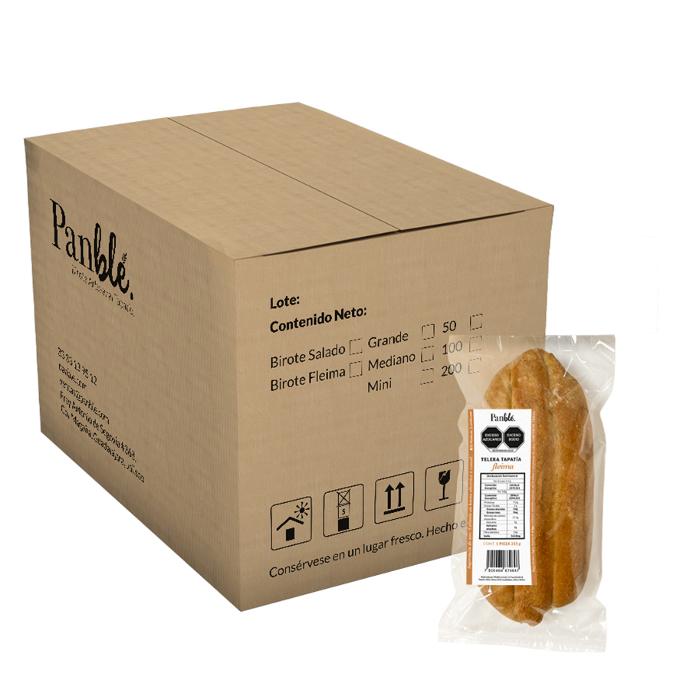 Caja Telera Fleima con 100 pz. de 120g. c/u